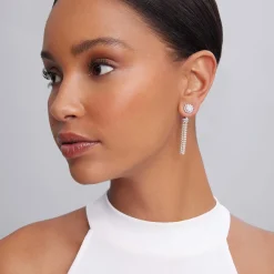 Sale Caviar Square Diamond Stud Earrings Caviar Earrings