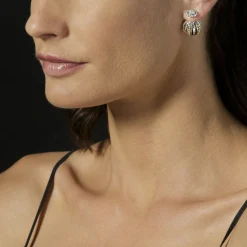 Sale Caviar Square Diamond Stud Earrings Caviar Earrings