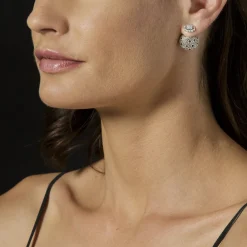 Sale Caviar Square Diamond Stud Earrings Caviar Earrings