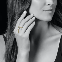 Clearance Caviar Tassel Diamond Ring Diamonds