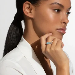 Discount Ceramic And Caviar Diamond Ring Diamonds