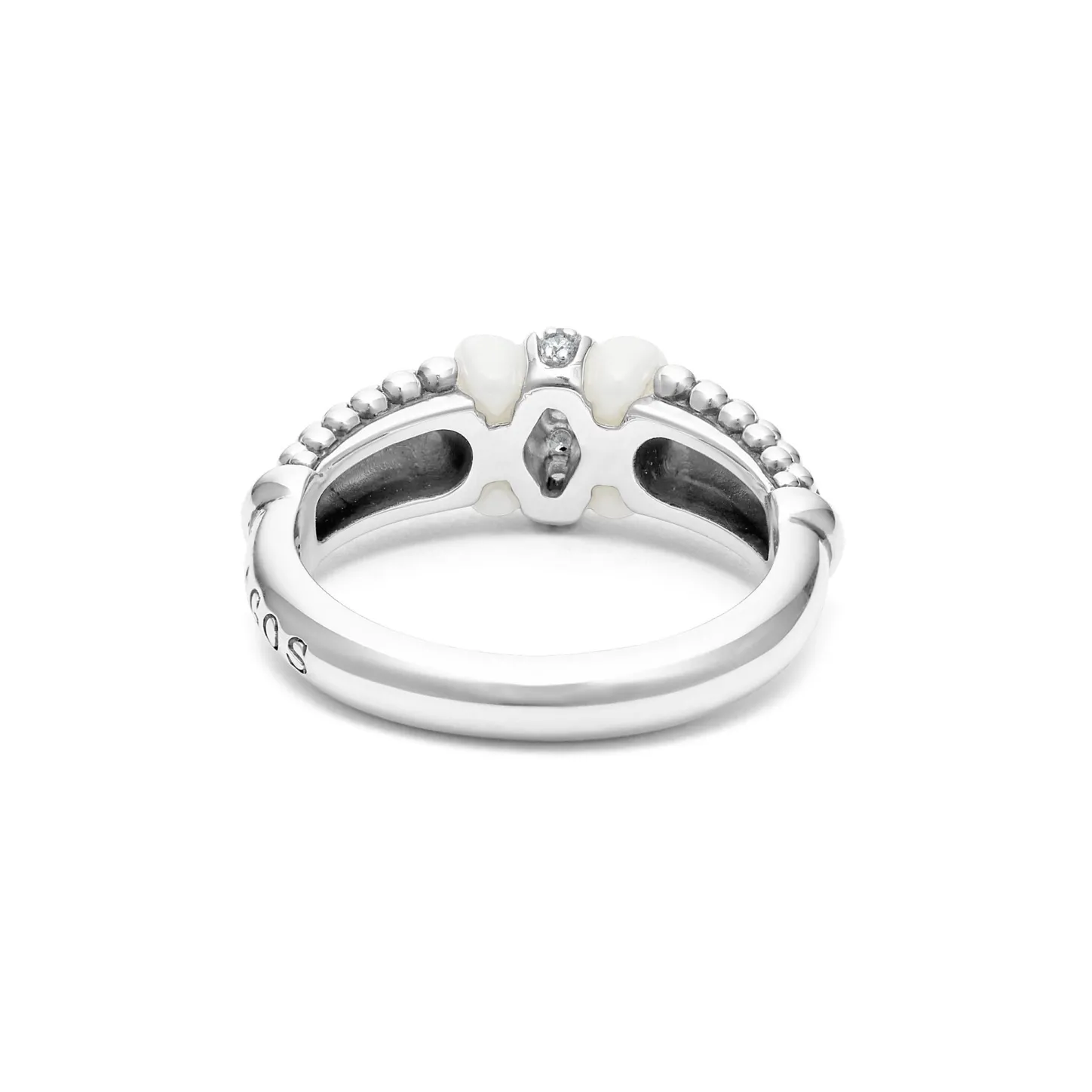 Sale Ceramic And Caviar Diamond Ring Diamonds