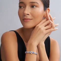 Sale Ceramic And Diamond Circle Bracelet | 9Mm Diamonds