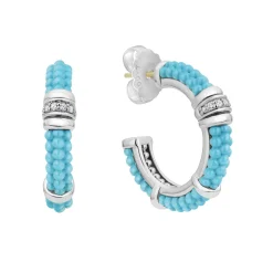 Cheap Ceramic And Diamond Hoop Earrings Hoop Earrings