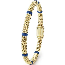 Sale Ceramic And 18K Gold Caviar Bracelet | 6Mm Gold