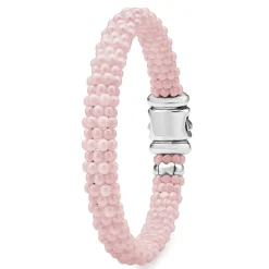 New Ceramic Beaded Bracelet | 9Mm Two-Tone