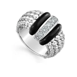 Sale Ceramic Caviar Diamond Ring Caviar Rings
