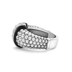 Sale Ceramic Caviar Diamond Ring Caviar Rings