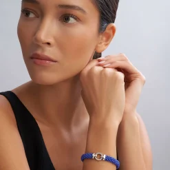 Cheap Ceramic Diamond Circle Bracelet | 9Mm Silver