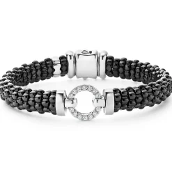 Cheap Ceramic Diamond Circle Bracelet | 9Mm Diamonds