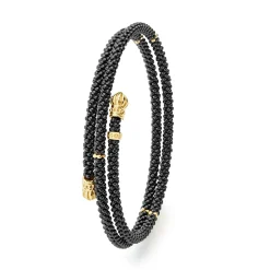 Sale Ceramic Wrap Bracelet Gold