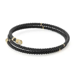 Discount Ceramic Wrap Diamond Bracelet Gold