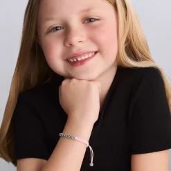 Outlet Childs First Macrame Bracelet Silver