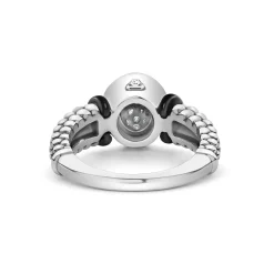 Flash Sale Circle Ceramic Caviar Diamond Ring Diamonds