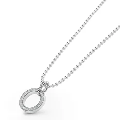 Cheap Circle Diamond Pendant Necklace Diamonds