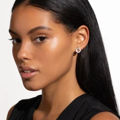 Discount Circle Diamond Stud Earrings Stud Earrings