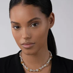 New Citrine Caviar Beaded Necklace Gemstones