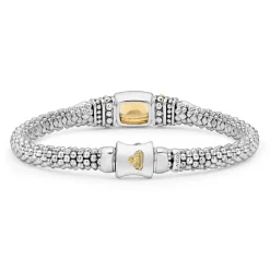 Sale Citrine Caviar Bracelet | 6Mm Two-Tone