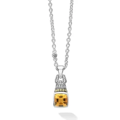 Cheap Citrine Pendant Necklace Gemstones