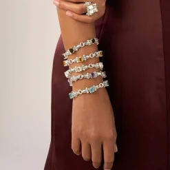 Outlet Classic Citrine Bracelet Two-Tone