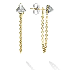 Discount Convertible Chain Diamond Stud Earrings Diamonds