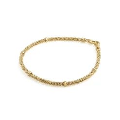 Shop Delicate 18K Gold Beaded Bracelet | 3Mm Gold