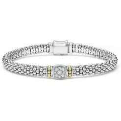 Hot Diamond Caviar Bracelet | 6Mm Diamonds