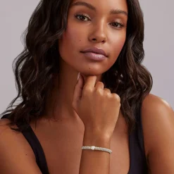 Store Diamond Caviar Bracelet | 6Mm Gemstones