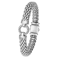 Best Diamond Circle Caviar Bracelet | 9Mm Diamonds