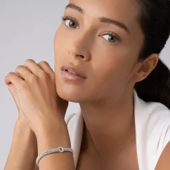 Best Sale Diamond Circle Caviar Bracelet | 6Mm Diamonds