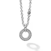 Outlet Diamond Circle Pendant Necklace Diamonds