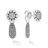Fashion Diamond Drop Earrings Silver