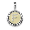 Store Diamond F Initial Charm Diamonds