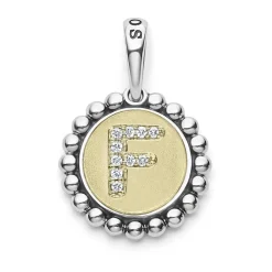 Store Diamond F Initial Charm Diamonds