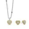 Store Diamond Heart Gift Set Two-Tone