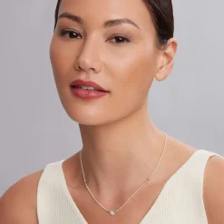 Shop Diamond Heart Necklace Two-Tone