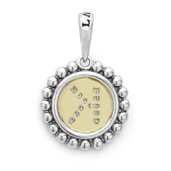 Shop Diamond K Initial Charm Two-Tone