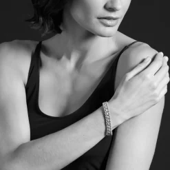 Flash Sale Diamond Link Bracelet | 9Mm Link Bracelets