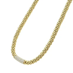 Store Diamond Medium Station Caviar Necklace Diamonds