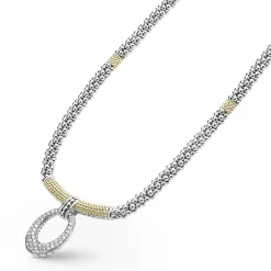 Cheap Diamond Oval Caviar Necklace Diamonds