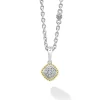 Cheap Diamond Pendant Necklace Two-Tone