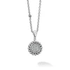 Clearance Diamond Pendant Necklace Silver
