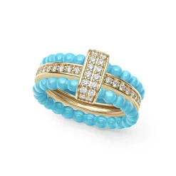 Discount Diamond Stacking Ring Set Diamonds