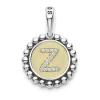 Shop Diamond Z Initial Charm Two-Tone