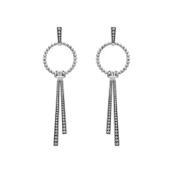 Shop Double Station Linear Drop Earrings Drop Earrings