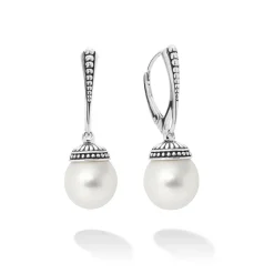 Outlet Drop Pearl Earrings Caviar Earrings