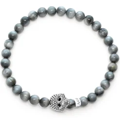 Hot Eagle Eye Skull Bracelet Gemstones
