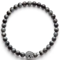 Hot Eagle Eye Skull Bracelet Gemstones
