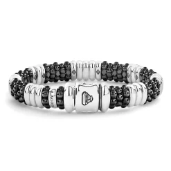 Clearance Five Station Ceramic Diamond Bracelet | 9Mm Diamonds