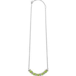 Discount Five Station Peridot Necklace Gemstones